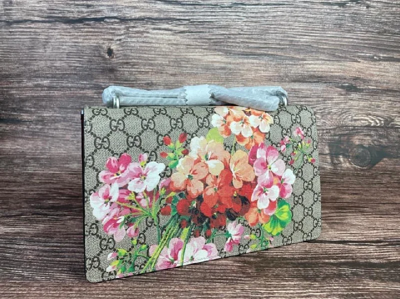 Women Gucci crossbody bags with a keychain holderGucci Dionysus Blooms Small Shoulder Bag