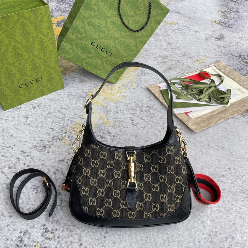 Women Gucci Sylvie bags with a leather - wrapped handleBC - GUCCI BAG - 1787