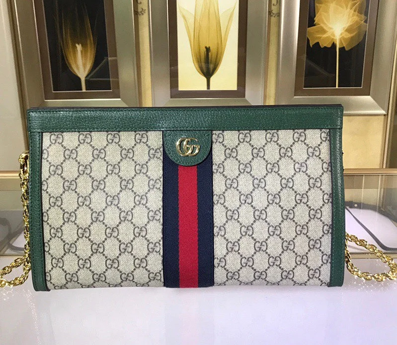 Women Gucci crossbody bags with a woven leather strapWF - Gucci Bags - 1104