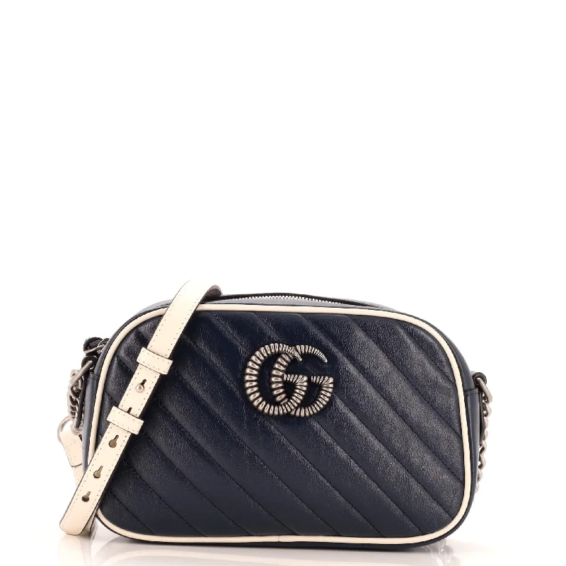 Women Gucci Sylvie bags with a leather - wrapped handleGucci Gg Marmont Shoulder Bag Diagonal