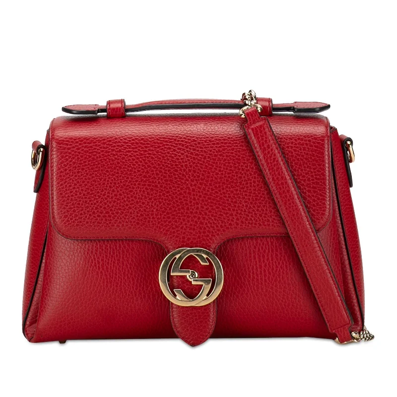 Women Gucci Sylvie bags with a crystal - embellished web stripeGucci Small Dollar Interlocking G