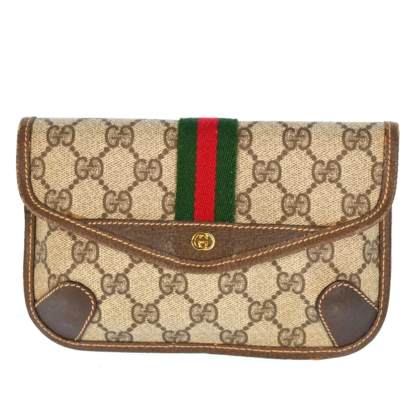 Women Gucci bags with a zippered interior pocketGucci Web Sherry Line Gg Canvas