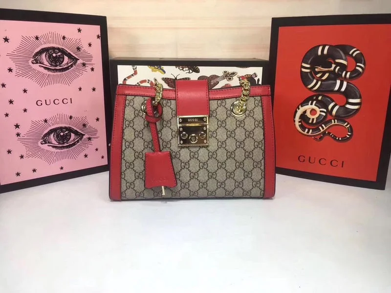 Women Gucci bags with a zip - around closure for securityWF - Gucci Bags - 10991