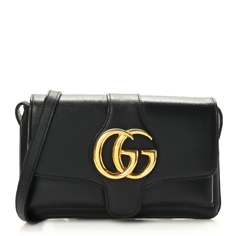 Ladies Gucci handbags with a detachable coin purse insideGucci Vitello Palmellato Lux Small Arli