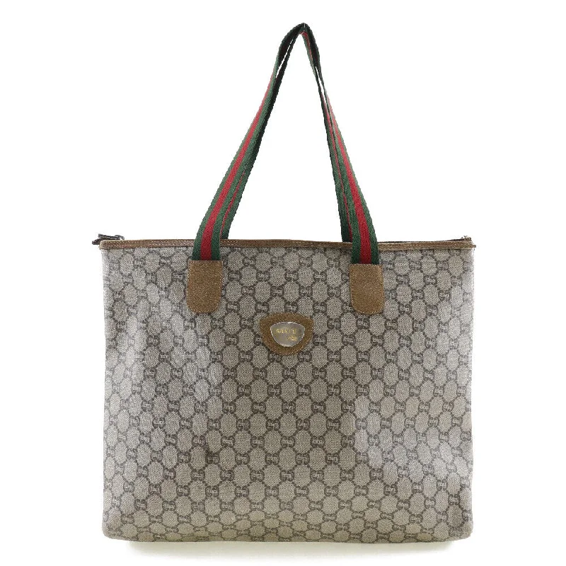 Gucci handbags for women with a metal - framed claspGucci Tote Bag Sherry Beige/Red-Green Gg