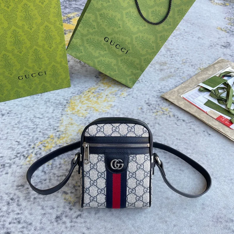 Women Gucci bags with a magnetic snap closure for easy accessBC - GUCCI BAG - 1773