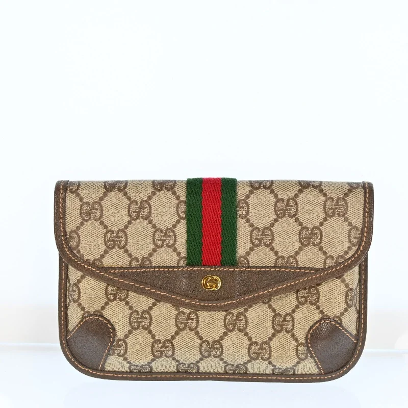 Women Gucci Sylvie bags featuring the signature web stripeGucci Web Sherry Line Gg Canvas