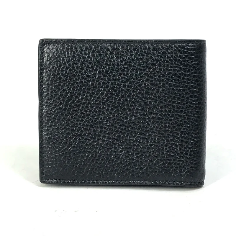 Women Gucci bags with a detachable mirror insideGUCCI Folded wallet 473922 leather black GG mens Secondhand