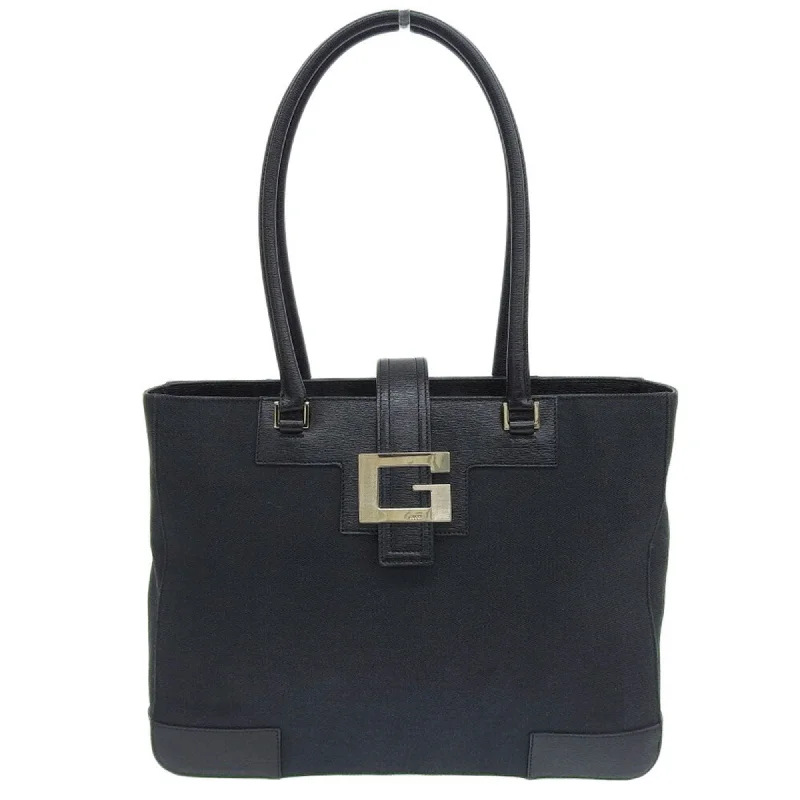 Gucci tote bags for women with a double - handle designGucci G logo handBag tote Bag black 002 1109 001998