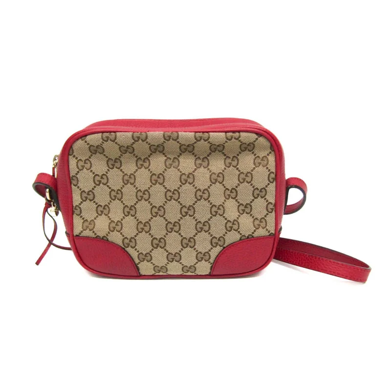 Ladies Gucci shoulder bags with a wide - width strapGucci Gg Canvas Women's Leather Shoulder