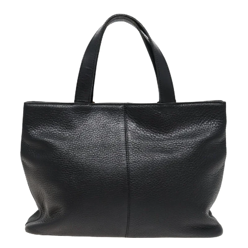 BURBERRYSs Hand Bag Leather Black  bs15308