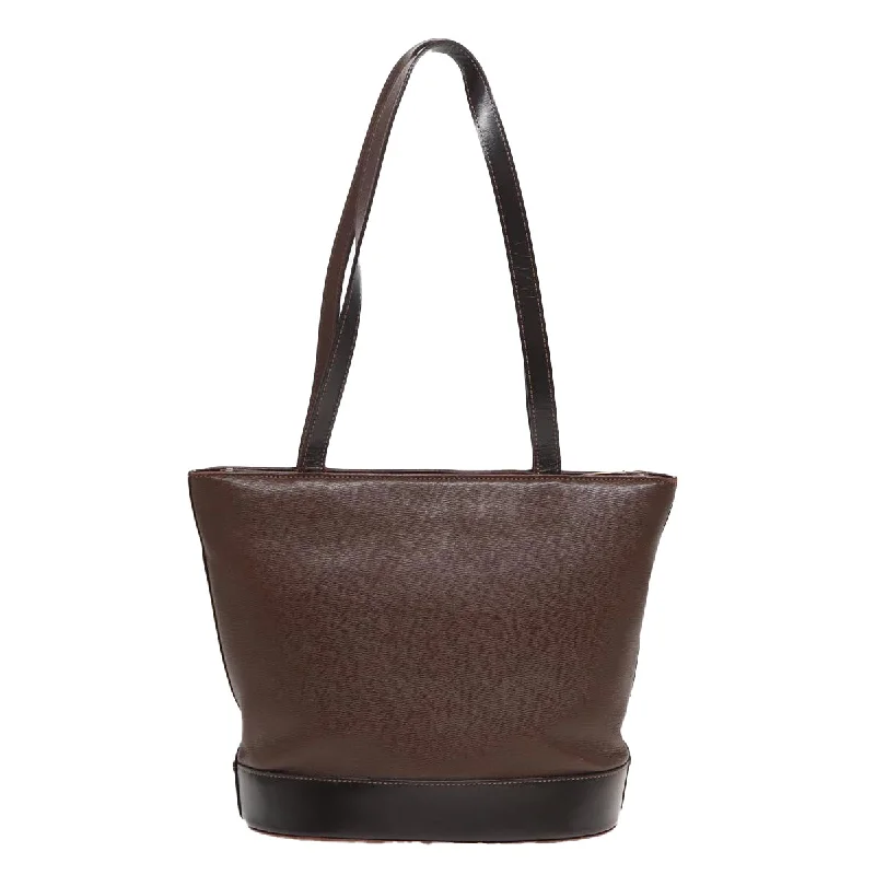 BURBERRY Tote Bag Leather Brown  bs15795