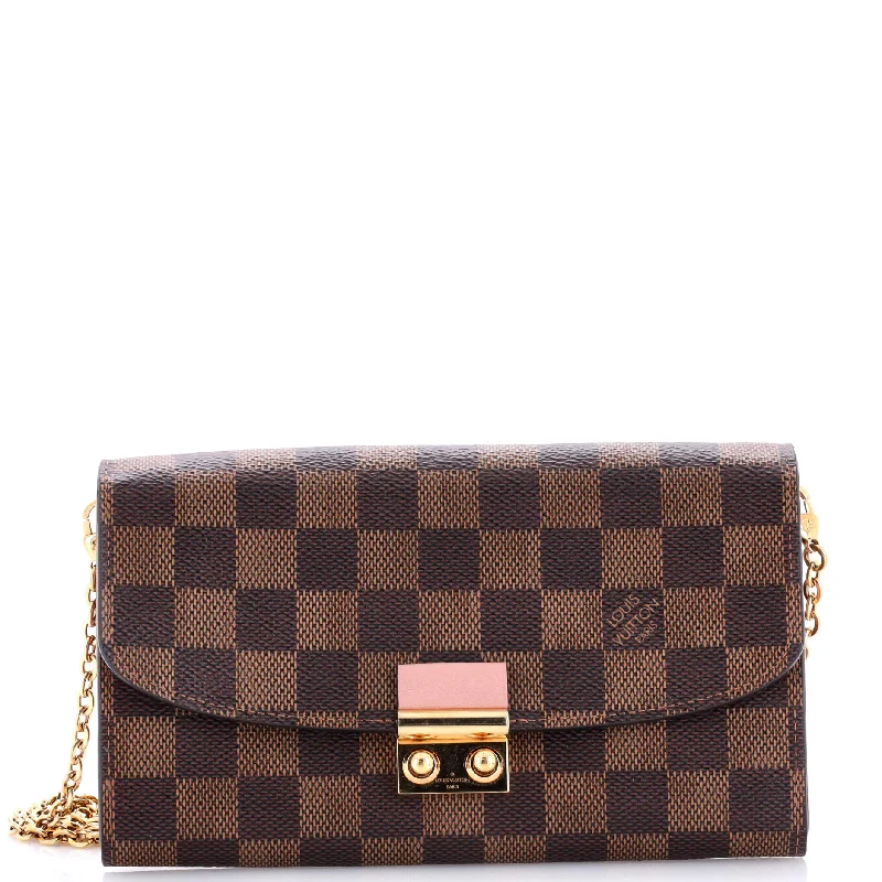 Croisette Chain Wallet Damier