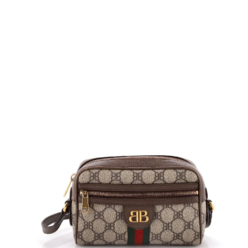 x Gucci The Hacker Project Camera Bag BB Coated Canvas Mini