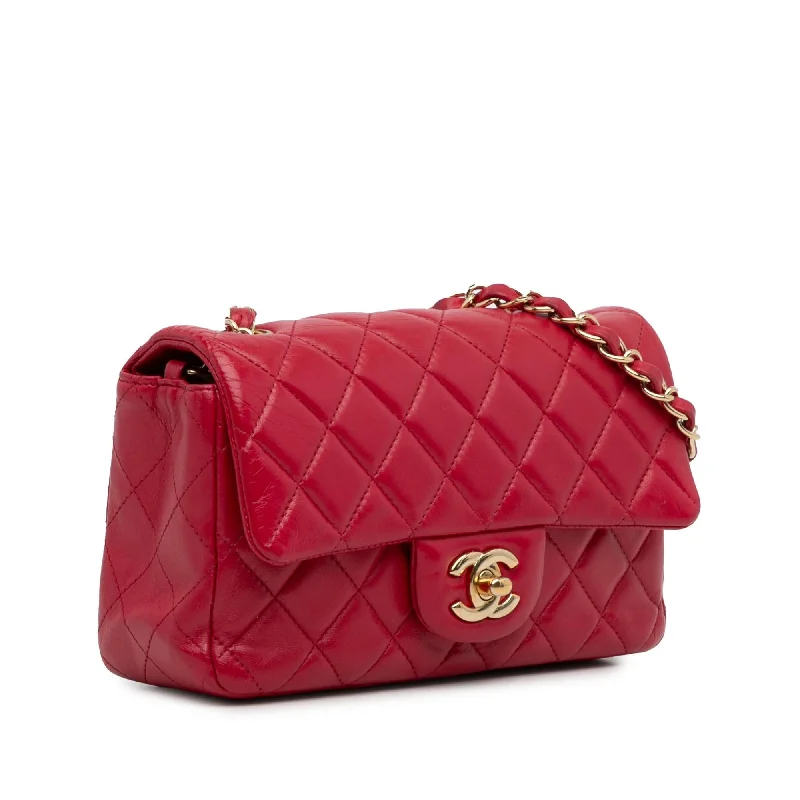 Chanel Medium Tote Bag for Office LadiesChanel Mini Classic Lambskin Rectangular Single Flap (6kkXVi)