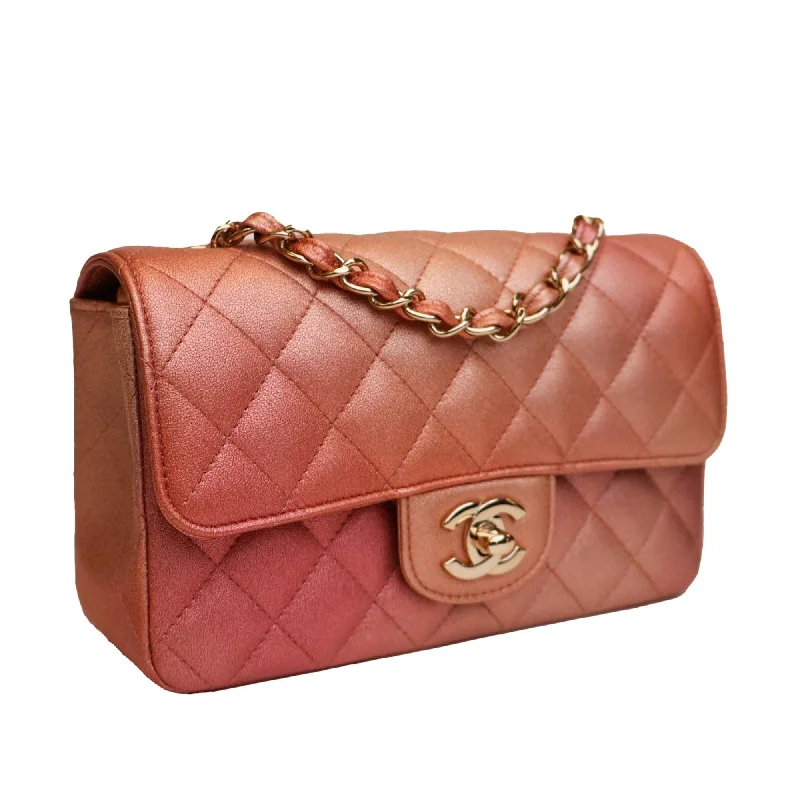 Chanel bags for women who love timeless fashionChanel Mini Classic Lambskin Rectangular Single Flap (ekr4fa)