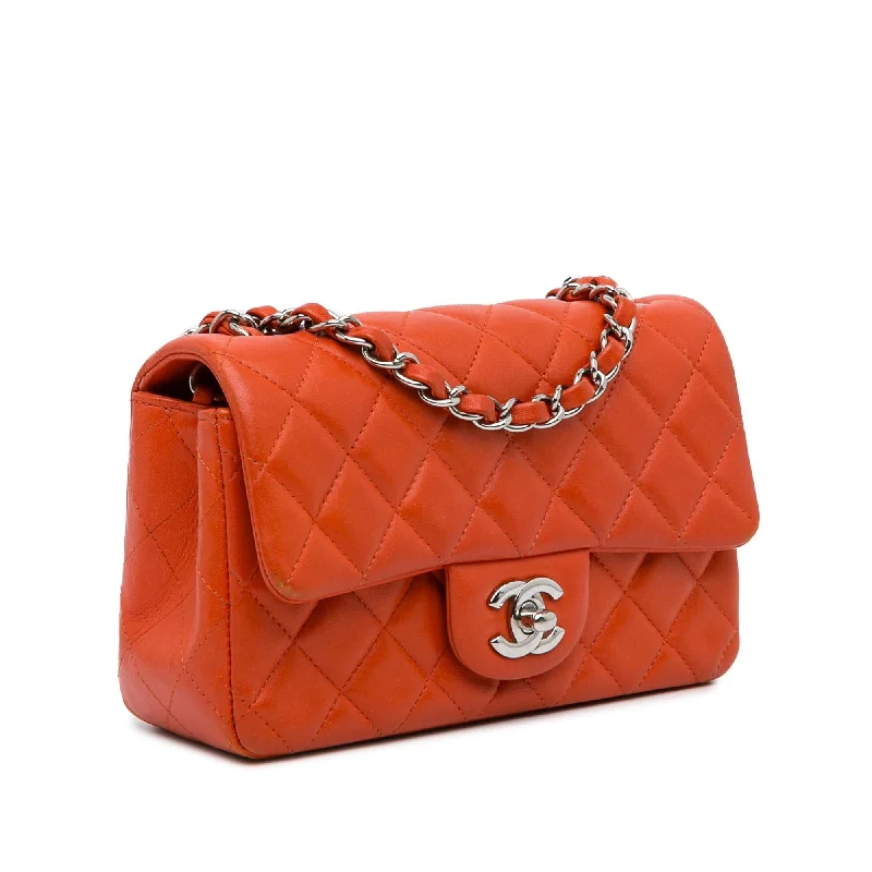 Chanel bags with exclusive seasonal releasesChanel Mini Classic Lambskin Rectangular Single Flap (HISR5u)