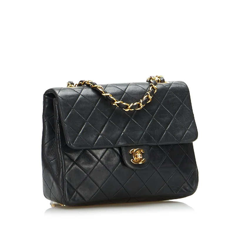 Chanel Classic Flap Bag for Evening PartyChanel Mini Classic Lambskin Square Flap (Qr3gqV)