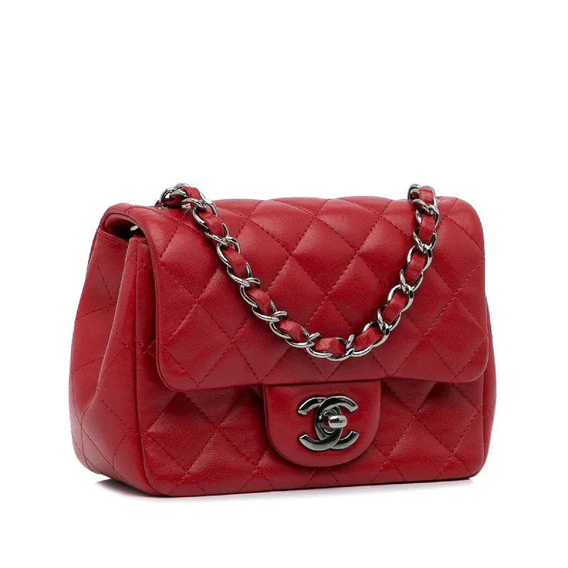 Chanel bags for women who love timeless fashionChanel Mini Classic Lambskin Square Single Flap (xpK8dp)