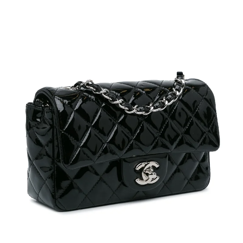 Chanel Quilted Leather Shoulder Bag for FashionistasChanel Mini Rectangular Classic Patent Single Flap (0ku6lp)