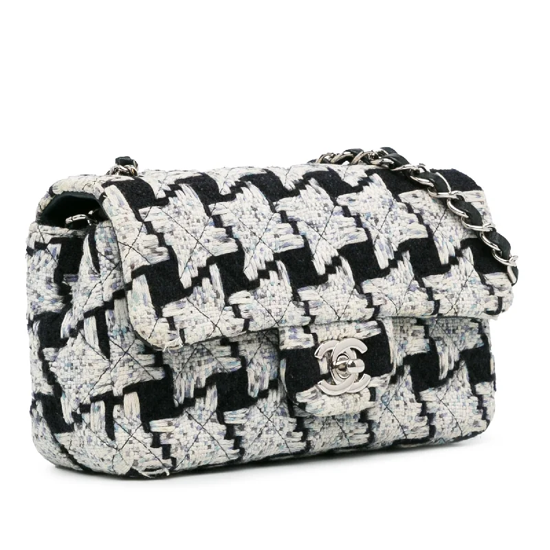 Chanel bags with iconic stitching detailsChanel Mini Rectangular Classic Tweed Flap (lXzrIX)