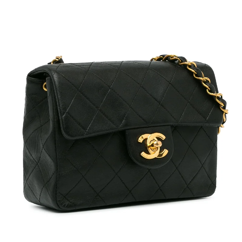 Chanel Small Crossbody Bag for TravelChanel Mini Square Classic Lambskin Single Flap (vPCdug)