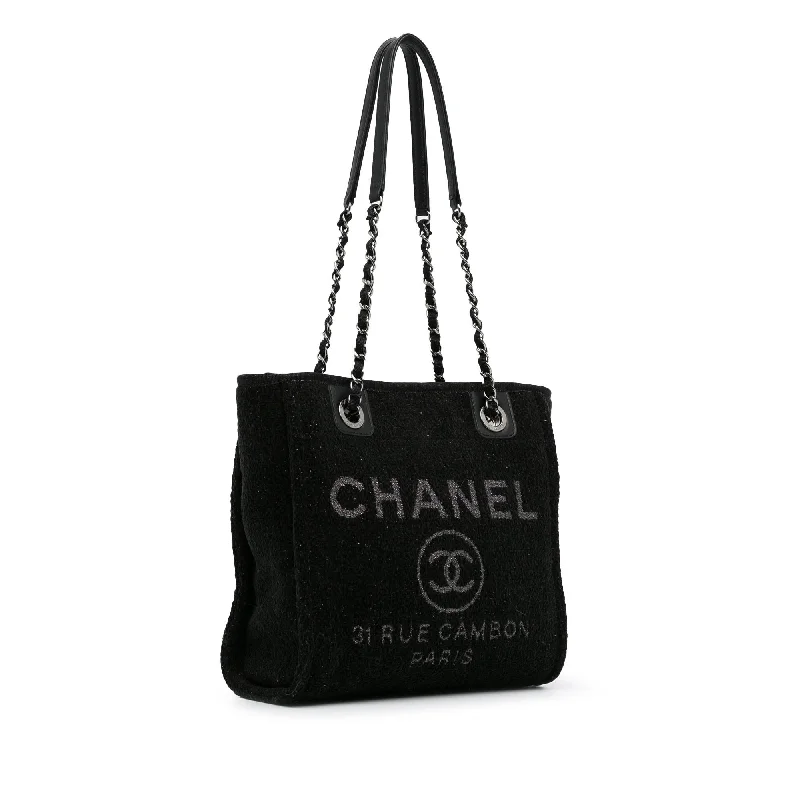 Chanel bags available at online luxury retaileChanel Mini Tweed Deauville Shopping Tote (dIHgeU)