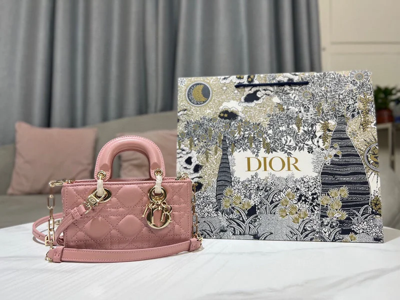 Christian Dior bags with a side - pocket for holding a water bottleDior Bag