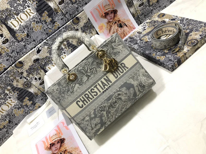 Christian Dior tote bags with a printed Dior logo on the frontDior Bags - The Arid Bag Shop Bags - 154