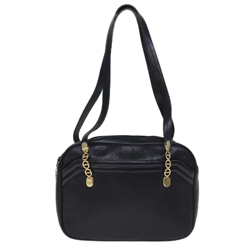 Stylish Christian Dior shoulder bags with a tassel - adorned zipperDior CD Shoulder Bag