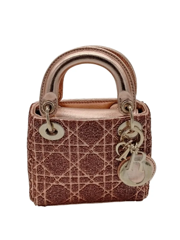 Christian Dior handbags with a detachable mirror for on - the - go touch - upsDIOR Dior Micro Bag