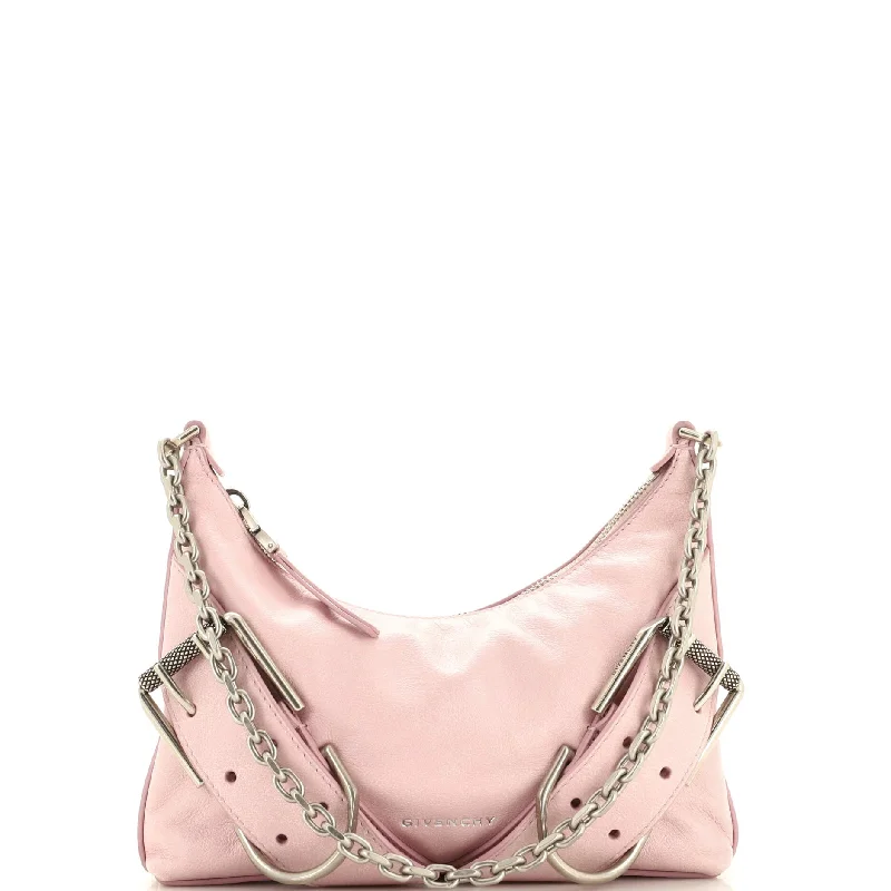 High - fashion Christian Dior bags with a geometric patternVoyou Boyfriend Chain Shoulder Bag Aged Leather Small