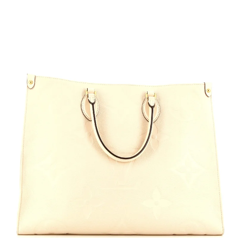 Christian Dior tote bags with a double - handle and shoulder - strap optionOnTheGo Tote Monogram Empreinte Giant GM