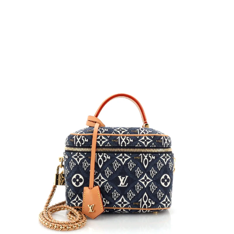 Christian Dior handbags with a removable shoulder strap for versatilityVanity Handbag Limited Edition Since 1854 Monogram Jacquard PM