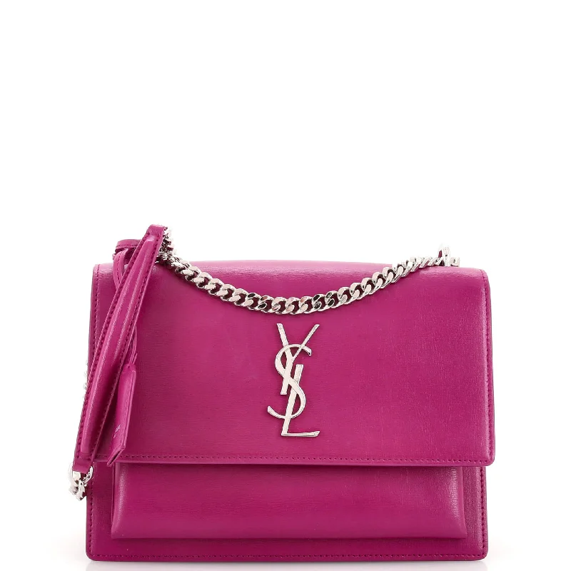 Luxury Christian Dior crossbody bags with a chain - link strapSunset Crossbody Bag Leather Medium