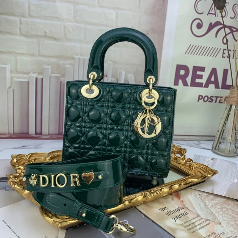 Christian Dior handbags with a detachable mirror for on - the - go touch - upsWF - Dior Bags - 197